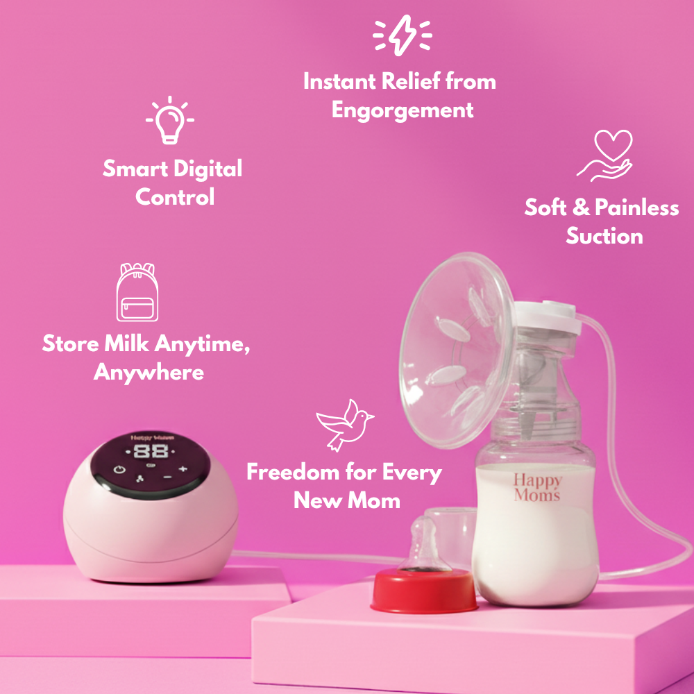Happy Moms™ Electric Breast Pump