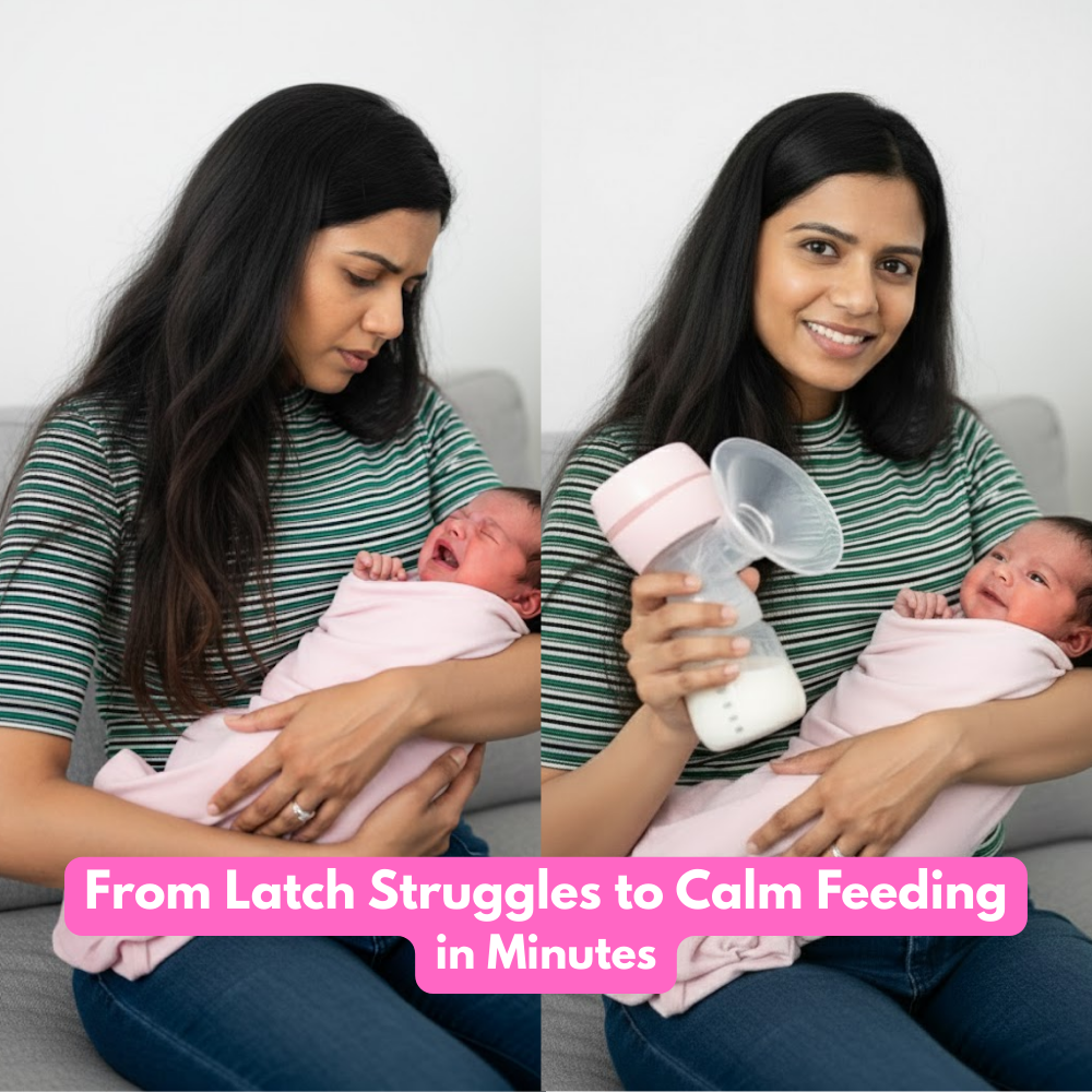 Happy Moms™ Electric Breast Pump