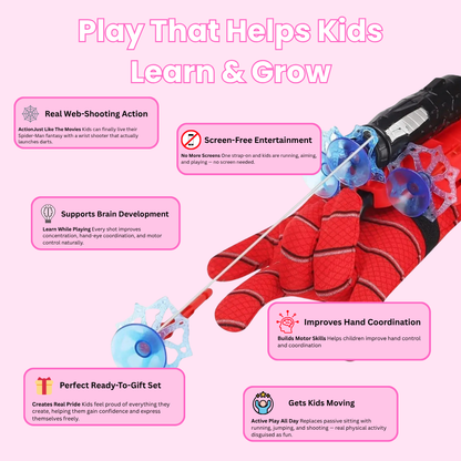 Spidey web shooters