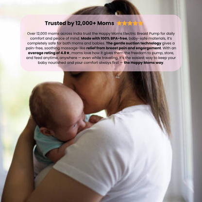 Happy Moms™ Electric Breast Pump