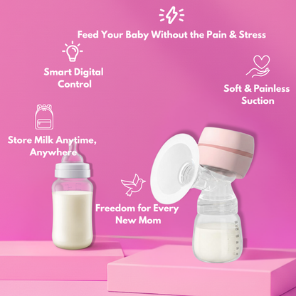 Happy Moms™ Electric Breast Pump