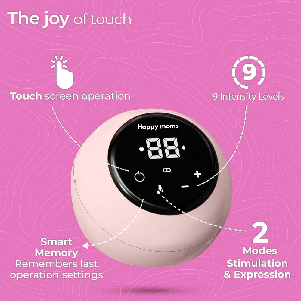 Happy Moms™ Electric Breast Pump