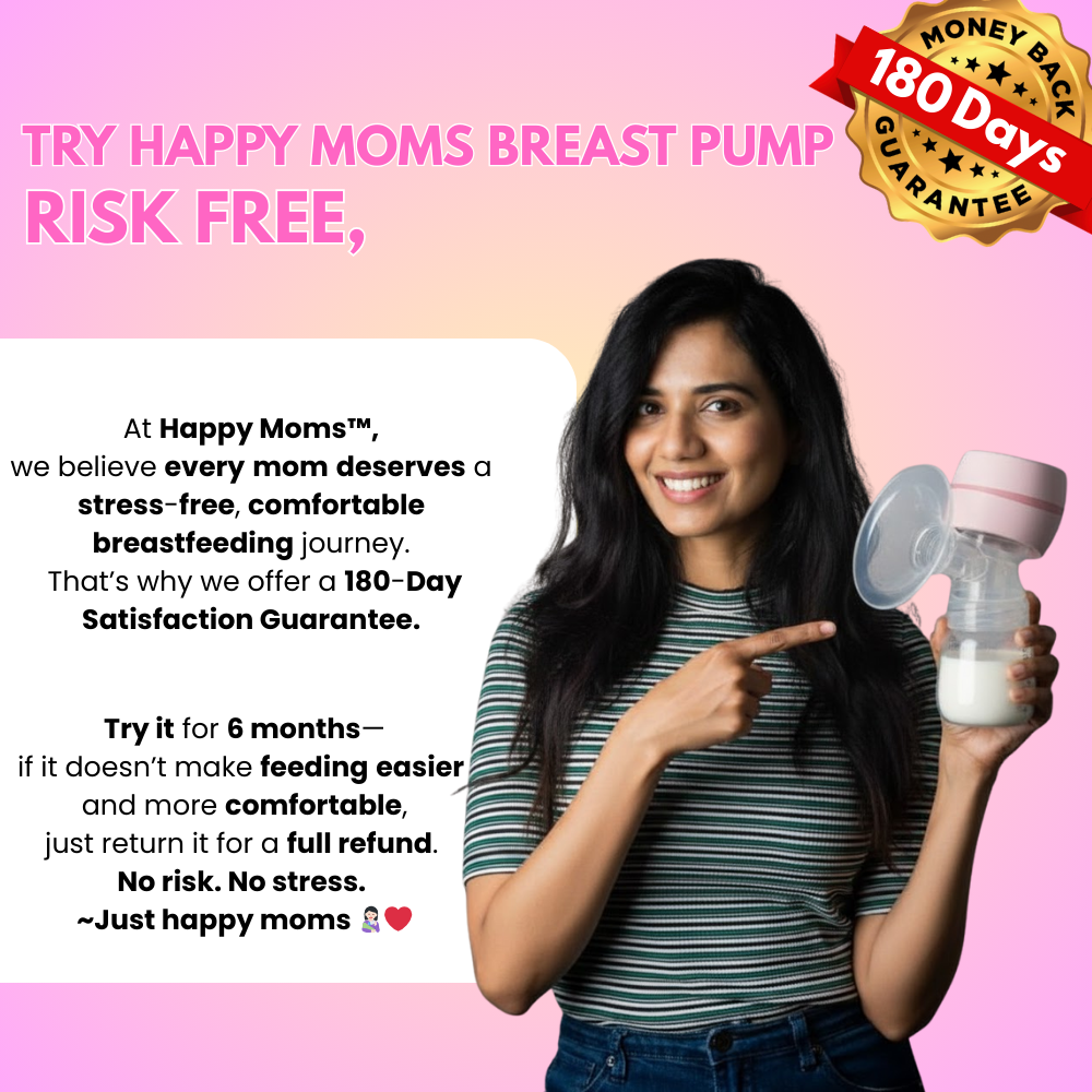Happy Moms™ Electric Breast Pump